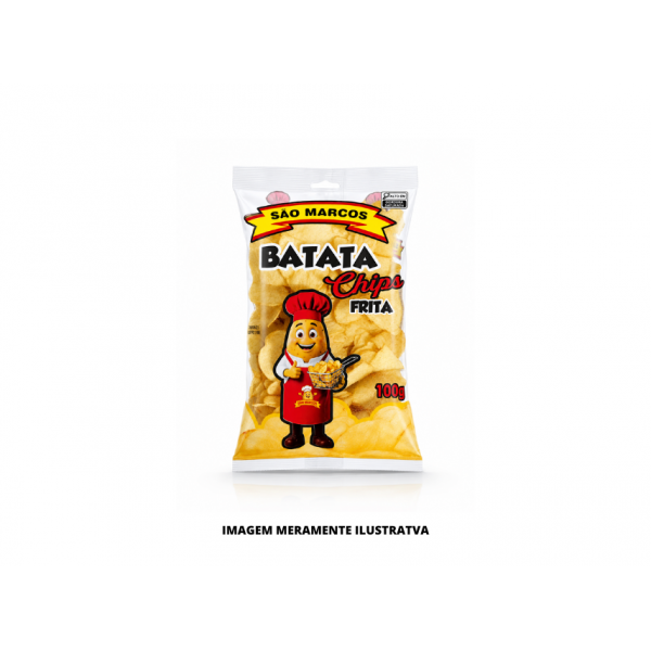 BATATA - SAO MARCOS - 100g CHIPS ORIGINAL